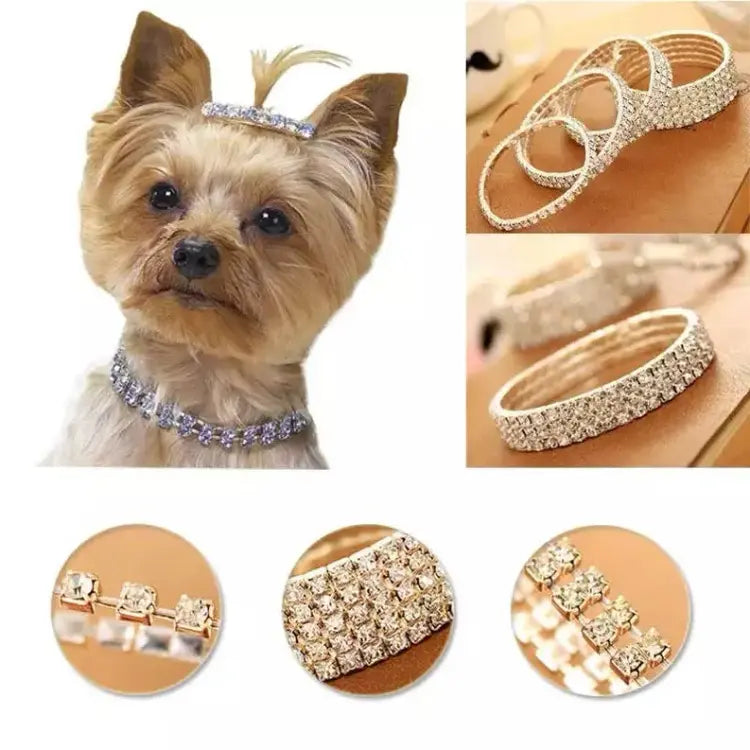 My Mini Bling Rhinestone Collar